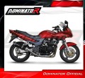 DOMINATOR HP1 FEKETE kipufogó dob, amely illeszkedik a Kawasaki ZR7 / ZR7S 1999 - 2004 motorkerékpárhoz 3