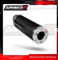 DOMINATOR kipufogó dob Homologált HP1 FEKETE Kawasaki ZR7 / ZR7S 1999 - 2004 motorkerékpárhoz