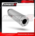 exhaust muffler DOMINATOR homologated road legal HP1 fits the motorcycle Kawasaki ZR7 / ZR7S 1999   2004
