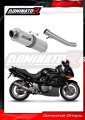 exhaust muffler DOMINATOR ROUND fits the motorcycle Suzuki GSXF 600 1998   2006