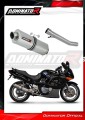exhaust muffler DOMINATOR oval fits the motorcycle Suzuki GSXF 750 1998   2006