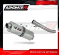 exhaust muffler DOMINATOR oval fits the motorcycle Suzuki GSXF 750 1998   2006 2
