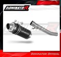 exhaust muffler DOMINATOR GP1 BLACK fits the motorcycle Suzuki GSXF 750 1998   2006 2