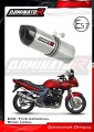 exhaust muffler DOMINATOR homologated road legal HP1 fits the motorcycle Kawasaki ZR7 / ZR7S 1999   2004 6