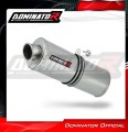 exhaust muffler DOMINATOR homologated road legal oval fits the motorcycle Kawasaki ZR7 / ZR7S 1999   2004 7