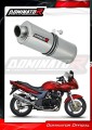 exhaust muffler DOMINATOR oval fits the motorcycle Kawasaki ZR7 / ZR7S 1999   2004 6