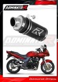 exhaust muffler DOMINATOR GP1 BLACK fits the motorcycle Kawasaki ZR7 / ZR7S 1999   2004 6