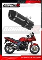 exhaust muffler DOMINATOR HP1 BLACK fits the motorcycle Kawasaki ZR7 / ZR7S 1999   2004 6