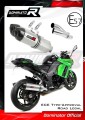 exhaust muffler DOMINATOR homologated road legal HP1 fits the motorcycle Kawasaki Z1000 SX 2010   2013