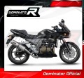 DOMINATOR Homologált Ovális kipufogó dob Kawasaki Z750 2004 - 2006 motorkerékpárhoz 4