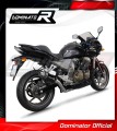 DOMINATOR homológ kipufogó dob GP1 FEKETE a Kawasaki Z750 2004 - 2006 motorkerékpárhoz 3