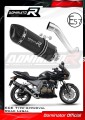 DOMINATOR kipufogó dob Homologizált HP1 FEKETE Kawasaki Z750 2004 - 2006 motorkerékpárhoz