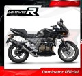 exhaust muffler DOMINATOR homologated road legal HP1 BLACK fits the motorcycle Kawasaki Z750 2004   2006 4