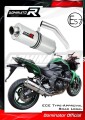 DOMINATOR Homológ Ovális kipufogó dob Kawasaki Z750 2007 - 2012 motorkerékpárhoz