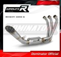 complete exhaust system with muffler DOMINATOR Full System GP3 fits the motorcycle Yamaha XSR 900 2022   2023