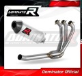komplett kipufogórendszer DOMINATOR Full System HP3 dobbal a Yamaha XSR 900 2022 - 2023 motorkerékpárhoz