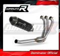 komplett kipufogórendszer DOMINATOR Full System HP3 FEKETE dobbal, amely illeszkedik a Yamaha XSR 900 2022 - 2023 motorkerékpárhoz