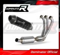DOMINATOR Full System HP3 FEKETE komplett kipufogórendszer, amely illeszkedik a Yamaha XSR 900 2022 - 2023 motorkerékpárhoz