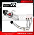 komplett kipufogórendszer DOMINATOR Full System HP3 dobbal, amely a Yamaha MT 09 TRACER 900 2015 - 2020 motorkerékpárhoz illik 4