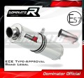 DOMINATOR homológ kerek kipufogó dob Kawasaki ZX10R 2011 - 2015 motorkerékpárhoz