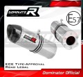 DOMINATOR Homológ HP1 kipufogó dob Kawasaki ZX7R 1996 - 2003 motorkerékpárhoz