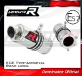 exhaust muffler DOMINATOR homologated road legal GP1 fits the motorcycle Kawasaki ZX6R 1995   1997