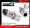 exhaust muffler DOMINATOR homologated road legal HP1 fits the motorcycle Kawasaki ZX6R 1995   1997