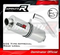 DOMINATOR homológ ovális kipufogódob Kawasaki ZX6R 636 2003 - 2004 motorkerékpárhoz