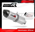 exhaust muffler DOMINATOR homologated road legal HP1 fits the motorcycle Kawasaki ZX6R 636 2009   2020 2
