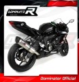 DOMINATOR homologált HP1 kipufogó dob Kawasaki ZX6R 636 2009 - 2020 motorkerékpárhoz 3