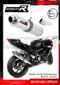 DOMINATOR homologált kerek kipufogó dob Kawasaki ZX6R 636 2009 - 2020 motorkerékpárhoz
