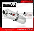 DOMINATOR homológ ovális kipufogó dob Kawasaki ZX6R 636 2009 - 2020 motorkerékpárhoz 2