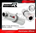 DOMINATOR homológ kerek kipufogó dob a Yamaha YZF 1000 R Thunderace 1996 - 2003 motorkerékpárhoz
