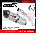 DOMINATOR Homologált HP1 kipufogó dob, amely illeszkedik a Yamaha YZF R6 1999 - 2002 motorkerékpárhoz