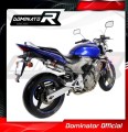 exhaust muffler DOMINATOR homologated road legal GP 1 fits to CB 600F HORNET 2003  2006 2