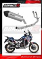 teljes kipufogórendszer DOMINATOR HP7 Titán hangtompítóval, amely a Honda CRF 1100L Africa Twin Adventure 2020 - 2023 motorkerékpárhoz passzol
