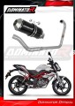 DOMINATOR teljes kipufogórendszer OV G2 FEKETE kipufogódobbal, Benelli BN 125 2018 - 2023 motorkerékpárhoz