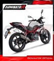 teljes DOMINATOR Full System HP3 kipufogórendszer Benelli BN 125 2018 - 2023 motorkerékpárhoz 3