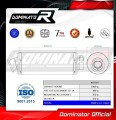 exhaust muffler DOMINATOR ROUND fits the motorcycle Suzuki GSF 1250 N / S BANDIT 2007   2016 5