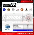 DOMINATOR Ovális kipufogó dob, amely illeszkedik a Suzuki SV 650 N 1999 - 2002 motorkerékpárhoz 2
