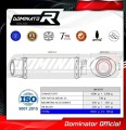 exhaust muffler DOMINATOR HP3 fits to Yamaha MT 03 660 2006  2013 5