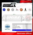 teljes DOMINATOR Full System HP7 FEKETE kipufogórendszer Honda CRF 1000L Africa Twin 2016 - 2019 motorkerékpárhoz 5