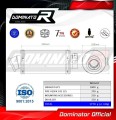 exhaust muffler DOMINATOR GP1 fits the motorcycle Piaggio Vespa GTS 125 2007   2012 5