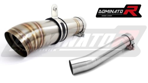 exhaust muffler DOMINATOR GP2 fits the motorcycle Yamaha FZS FAZER 600 1998   2003