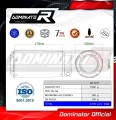 DOMINATOR GPS kipufogó dob Yamaha YZF R6 2006 - 2016 motorkerékpárhoz 5