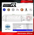 Yamaha Tracer 9 / GT 2021 - 2024 Teljes kipufogórendszer HP6 Titán dob + dB killer medium