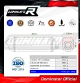 komplett DOMINATOR kipufogórendszer Titán HP7 dobbal, amely illeszkedik a Benelli TRK 502 X 2022 - 2023 motorkerékpárhoz 6