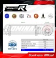 exhaust muffler DOMINATOR ROUND fits the motorcycle BMW R1200R 2015   2018 4