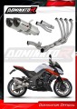 complete exhaust system with muffler DOMINATOR Full System HP1 fits the motorcycle Kawasaki Z1000 2014   2016