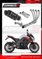 komplett DOMINATOR Full System HP1 FEKETE kipufogórendszer dobbal Kawasaki Z1000 2014 - 2016 motorkerékpárhoz